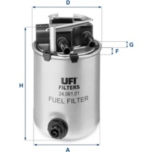 Ufi Yakıt Filtresi – Nissan Qashqai 1.6 Dcı (2011 →)