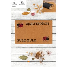 Hoşgeldiniz, Güle Güle, Uğur Böceği, Kaymaz Paspas,kapı Önü Paspası, Dayanıklı Dış Kapı Önü Paspas