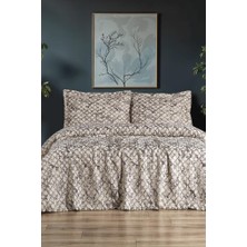 Ceres 3 Parça Çift Kişilik Pike Takımı 230X250 Krem