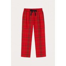 Katia & Bony Kadın Teddy Pantolon Pijama Altı Kırmızı