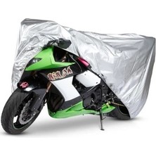 Vespa Gts 250 Abs Motor Brandası Arka Çanta Uyumlu (Bağlantı, Kilit Uyumlu)   4 Mevsim Koruma Gri