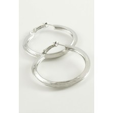 Salkım Desenli Halka Küpe 6 cm