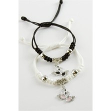 2 Adet Karışık Lüks Ip Bileklik