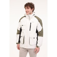 Lumberjack ML GOMNIS 2URBN06 4PR Ekru Erkek Kısa Kaban