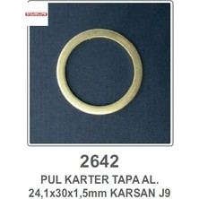 Karter Tapa Pul Contasi  Aliminyum   J9 Starklips 2642