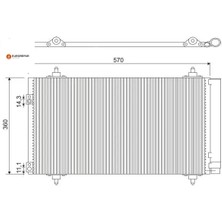Erp Klima Radyatörü C4/307  Dv6 Eurorepar  6455.GH   1610161980