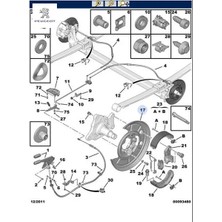 Sol Arka Fren Tablasi Boxer Jumperi Iii Peugeot    Opel, Peugeot, Fıat, Cıtroen 4211.C4