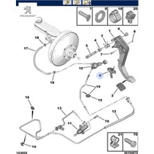 Debriyaj Pedal Kontaktörü        Bipper-Nemo-Boxer-Jumper Iii