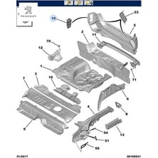 Arka Panel Havalandirma I Peugeot 9678565780