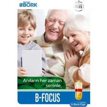 B-Focus 30 Likit Kapsül Stikolin Içeren Konsantrasyon ve Dikkat Eksikliği Destekleyici Vitamin