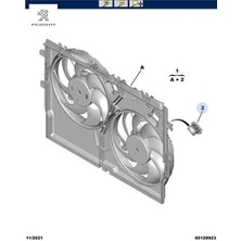 Fan Rölesi Peugeot    Cıtroen 1267.J7