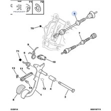 Debriyaj Teli 306 TU5JP/MA Peugeot  2150.E9/ 2150.H1   Peugeot 2150.H1