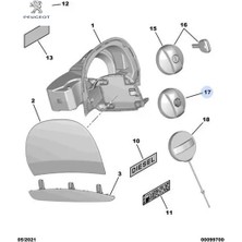 Depo Kapaği Peugeot    1508.G0