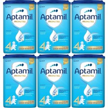 Nutrıcıa Aptamil Pronutra 800GR Devam Sütü No:4 (1-2 Yaş) (6 Lı Set)