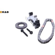 Eksantirik Zinciri+Gergi+Keçesi 8mm K&b  9826028980/ 9823954880 / 8mm Pitch  Opel, Peugeot, Cıtroen, Ds TC2335K
