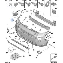 Ön Tampon  Bipper Peugeot  1608888080    1608888080