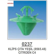 Çita Klipsi-Yeşil    C4 Starklips  8565.48/ 0237   237