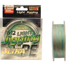 Lıght Jıggıng 12X Ultra Pe 300 mt Multi 0,30 mm