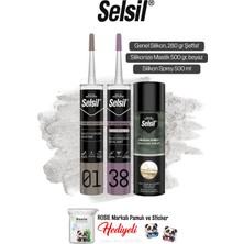 Selsil Silikon Serisi 3'lü ve Rosie Hediye