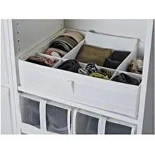 IKEA Bölmeli Kutu Beyaz 44X34X11 cm 10185593