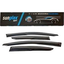 Sunplex Courier Mugen Cam Rüzgarlığı 2014-2021 Uyumlu 4 Parça SPS125 Siyah Renk