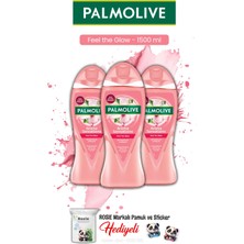 Palmolive 3'lü 500 ml Feel The Glow Manolya Özlü ve Rosie Hediye