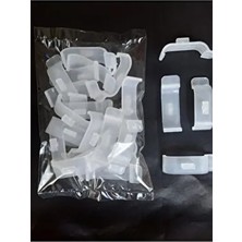 Stor Zebra Perde Pratik Kornişe Takma Aparatı 20 Adet (Geniş Kasa 4,5cm.)