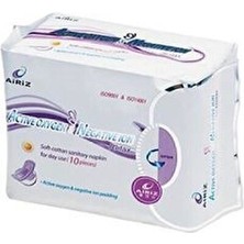Tienz Airiz Airiz Normal Hijyenik Ped 10 Adet Sızıntı Önleyici Teknoloji ile Gece Kullanıma Uygun