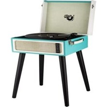 Ktools Retro K216 Ayaklı Pikap 33,45,78 Devir Mavi