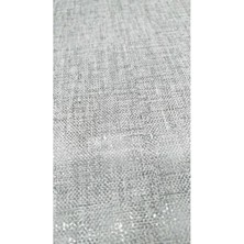 Oskar Hasır Desenli Duvar Kağıdı 5m2 Gri&gümüş Renk Yapışkan Gerekli İç Mekan Kullanımı