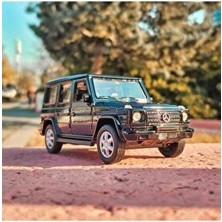 Mercedes G Class 1/36 Ölçek Çek Bırak Model Araba(Siyah)