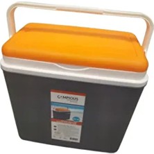 Campious Safari Buzluk 24 lt Plastik Malzemeden Üretilmiş Pratik Soğutucu