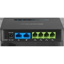 Grandstream HT814 4 Port Fxs Gateway Voıp Ağ Geçidi Yüksek Sinyal Kalitesi ile Gelişmiş Bağlantı Tipi