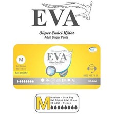 Hasta Bezi Yetişkin Emici Külot Bez Orta Boy Medium 30 Adet Erkek Kadın