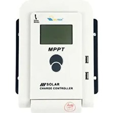 Uretech Mppt 20 A Amper 12/24 V Volt Şarj Kontrol Cihazı Regülatörü 20AH Mppt 20 Ah