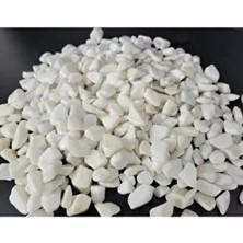 Beyaz Çakıl Taşı 2 kg 1-2 cm Saksı Dibi Teraryum Saksı Süs Vazo Dibi Dekoratif Dolomit Taş