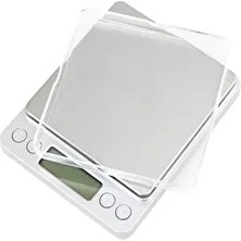 Winnboss WN-1192 Superior Mini Metal Hassas Terazi 3000 gr Gri Plastik LCD Ekranlı Yüksek Hassasiyet