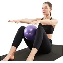 Clifton Deluxe Pilates Topu 25 cm Mini Top Mor Renkli Tekil Kullanım Amaçlı Pilates Ürünü