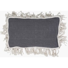 Keten Püsküllü Kırlent