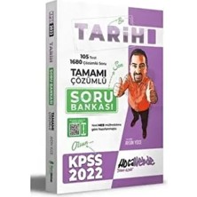 Hocawebde Yayınları Aydın Yüce 2022 Kpss Tarih Tamamı Çözümlü Soru Bankası 105 Test 1680 Çözümlü Soru