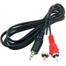 Kablo 2rca Aux 3.5mm 1.5mt