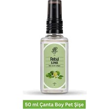 Rebul Lime 50 ml Kolonya Sprey Ferahlatıcı Koku Derece ile Hediyelik Kullanıma Uygun