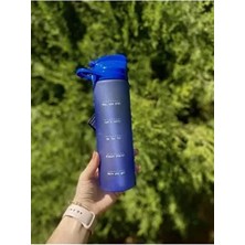 Tritan Su Matarası Su Şişesi Suluk Pipetli 600 ml