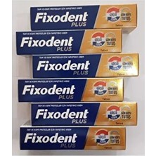 Fixodent Diş Protez Yapıştırıcı Krem 40 gr Güçlü Tutuş 6 Adet Almanya Menşeli