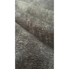 Bakırcı Kumaş Bakırcı Dallas Nubuk Antrasit 350GR Döşemelik Kumaş Desensiz Yumuşak Dokulu