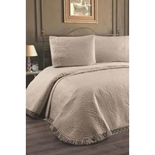 Yatak Örtüsü, Çift Kişilik Yatak Örtüsü - Kahverengi