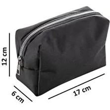 NS Reliable Chicclutch Kadın Makyaj Çantası Seyahat ve İş Kullanımı İçin Şık 17x12x6 cm