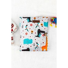 Meditroia Bebek Alt Açma Bakım Çantası Organizer Animal Kapasite Özellikleri ile Renkli Tasarım