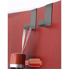 Askılık Kapı Arkası Bornoz Askılığı Mutfak Banyo Askılığı Havlu Askılığı Elbise Askilik 4'lü