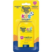 Banana Boat Kids Sport Çocuk Güneş Koruyucu Stick SPF 50+ 14.2g Hafif Formül ile Suya Dayanıklı